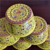 2 Parça Teneke Kaplı Çelik Kutu